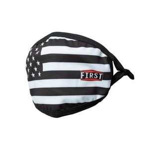 B/W USA FLAG FACE MASK (Single Mack)